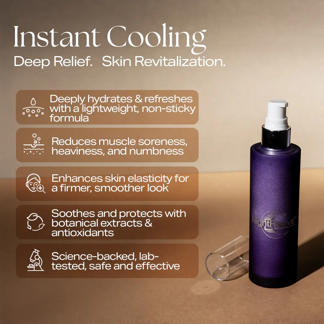 cooling massage gel (menthol free )